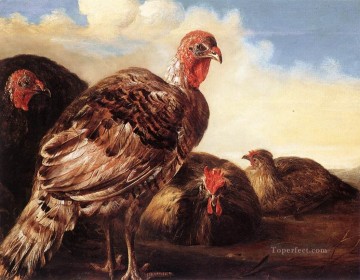アエルベルト・カイプ Painting - 家禽の田舎の画家 アルバート・カイプ